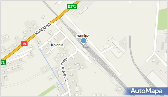 Targowiska, Jana Pawła II, Targowiska 38-423 - Dworzec kolejowy, Przystanek kolejowy