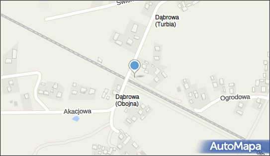 Turbia, Akacjowa 29, Turbia 37-415 - Dworzec kolejowy, Przystanek kolejowy