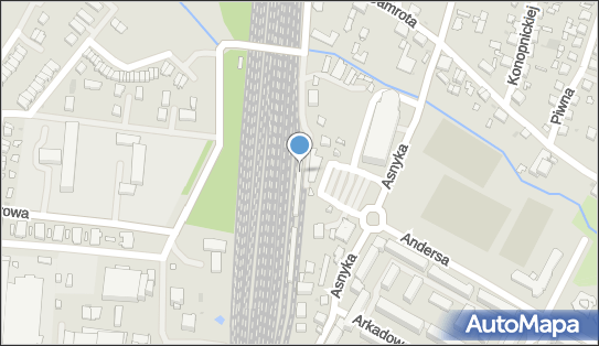 Tychy, Andersa Władysława, gen., Tychy 43-100 - Dworzec kolejowy, Przystanek kolejowy