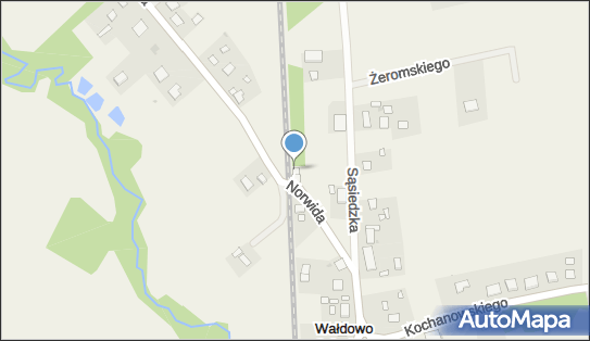 Wałdowo Szlacheckie, Wałdowo Szlacheckie 17, Wałdowo Szlacheckie 86-302 - Dworzec kolejowy, Przystanek kolejowy