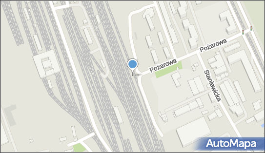 Warszawa Praga, Pożarowa, Warszawa 03-309 - Dworzec kolejowy, Przystanek kolejowy