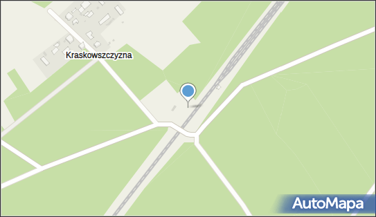Witowo, Kraskowszczyzna 8, Witowo 17-204 - Dworzec kolejowy, Przystanek kolejowy