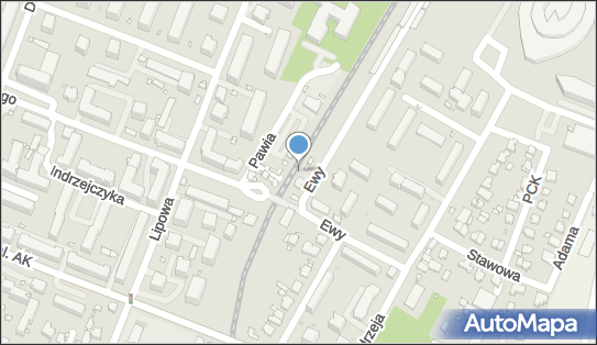 WKD Pruszków, Ewy 14D, Pruszków 05-803 - Dworzec kolejowy, Przystanek kolejowy