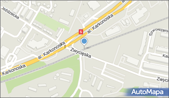 Wrocław Partynice, Zwycięska, Wrocław 53-033 - Dworzec kolejowy, Przystanek kolejowy