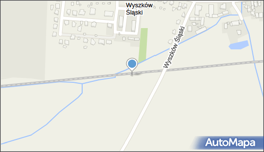Wyszków Śląski, Wyszków Śląski, Wyszków Śląski 48-303 - Dworzec kolejowy, Przystanek kolejowy