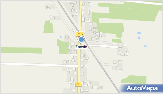 Zaosie (przystanek kolejowy), Zaosie - Dworzec kolejowy, Przystanek kolejowy