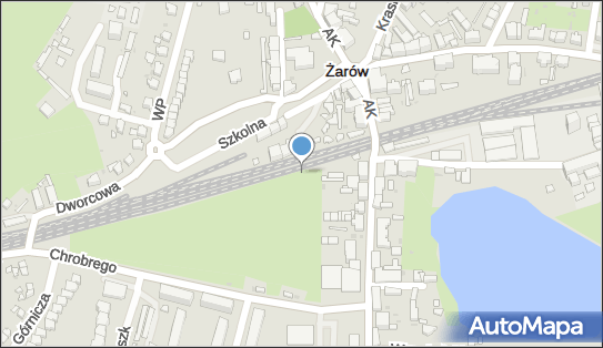 Żarów, Dworcowa, Żarów 58-130 - Dworzec kolejowy, Przystanek kolejowy