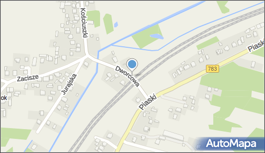 Zarzecze, Dworcowa, Zarzecze 32-340 - Dworzec kolejowy, Przystanek kolejowy