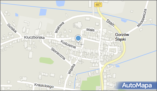 Krzyża Jezusowego, Kościelna 2, Gorzów Śląski 46-310 - Ewangelicki - Kościół