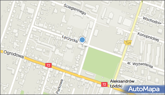 Zabytkowy Kościół Ewangelicko - Augsburski, Aleksandrów Łódzki 95-070 - Ewangelicki - Kościół