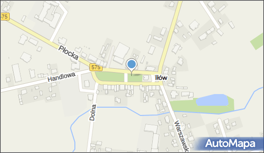 Fontanna, DW 575, Rynek Staromiejski, Iłów - Fontanna