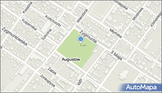 Fontanna, Rynek Zygmunta Augusta, Augustów - Fontanna
