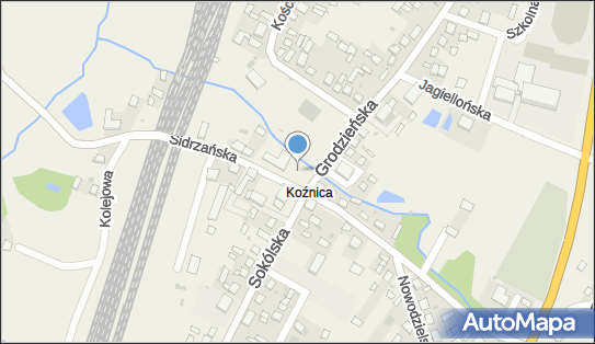 Fontanna, Sidrzańska 2, Kuźnica 16-123 - Fontanna