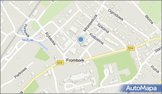 Fontanna, Rynek 2, Frombork 14-530 - Fontanna