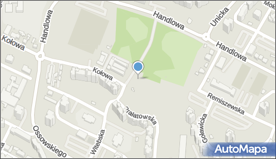 Fontanna, Skwer Wiecheckiego Stefana, Warszawa - Fontanna