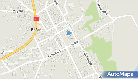 Fontanna, Plac Obrońców Różana, Różan 06-230 - Fontanna