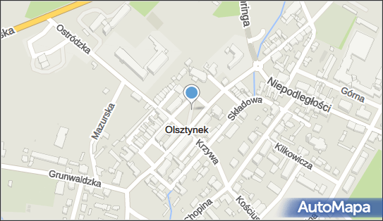 Fontanna, Plac św. Piotra, Olsztynek 11-015 - Fontanna
