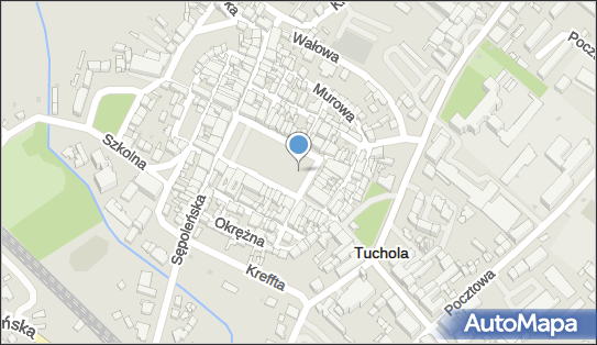 Fontanna, Plac Wolności, Tuchola - Fontanna
