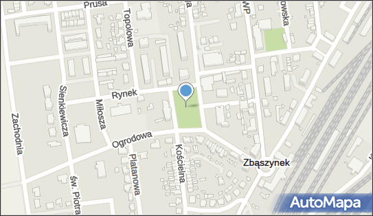 Fontanna, Rynek 1, Zbąszynek 66-210 - Fontanna