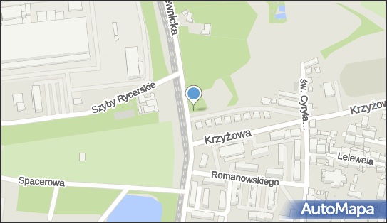 Bunkier, Krzyżowa 25, Bytom 41-909 - Fortyfikacja