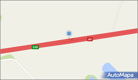 110 km/h - Początek, A4, E40, Biskupice Podgórne - Fotoradar odcinkowy