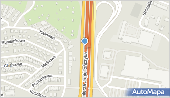 120 km/h Poczatek, Aleja Kazimierza JagiellończykaS6S7E28 80-177 - Fotoradar odcinkowy