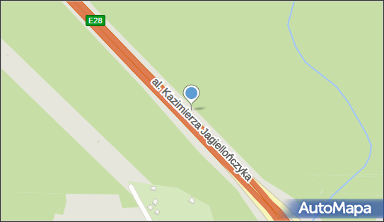 120 km/h Poczatek, Aleja Kazimierza JagiellończykaS6S7E28 80-298 - Fotoradar odcinkowy