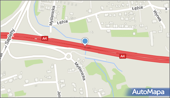 140 km/h - Początek, A4, Kraków - Fotoradar odcinkowy