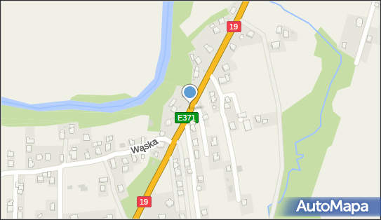 50 km/h, RzeszowskaE37119 39, Krościenko Wyżne 38-422 - Fotoradar odcinkowy