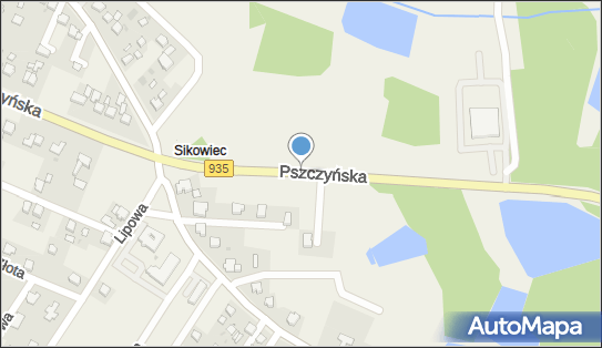 70 km/h, Pszczyńska935, Suszec 43-267 - Fotoradar odcinkowy