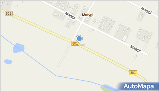 70 km/h, DW 801, Gołąb - Fotoradar odcinkowy