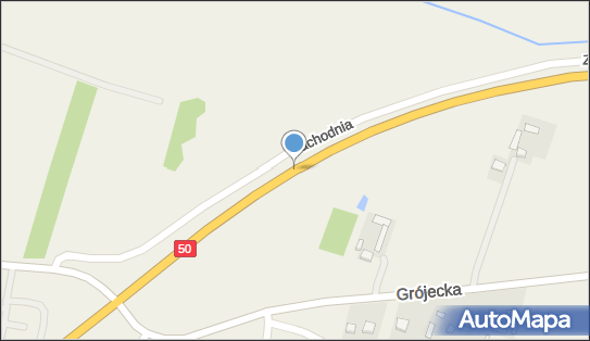 90 km/h - Początek, Zachodnia, Drwalew 05-650 - Fotoradar odcinkowy