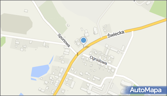 Fotoradar stacjonarny 40 km/h, Świecka91, Górna Grupa 86-134 - Fotoradar stacjonarny 40 km/h