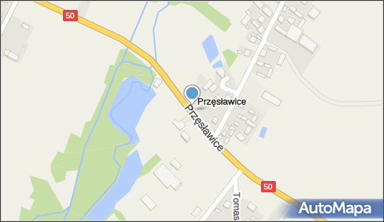 50 km/h, Przęsławice, Przęsławice 05-652 - Fotoradar stacjonarny 50 km/h