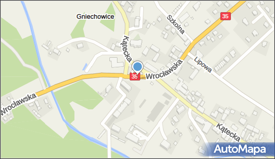 50 km/h, Wrocławska35346, Gniechowice 55-080 - Fotoradar stacjonarny 50 km/h