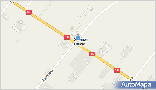 50 km/h, Kod lokalizacji: PNW.2.096, Żarnowo Drugie - Fotoradar stacjonarny 50 km/h