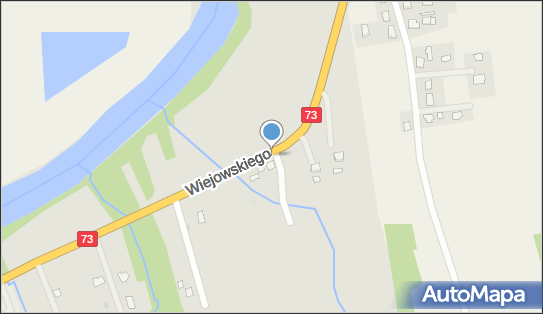 50 km/h, DK73, Burmistrza Wiejowskiego, Kołaczyce 38-213 - Fotoradar stacjonarny 50 km/h