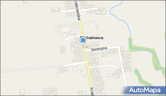 50 km/h, DK7, E77, Krakowska, Michałowice 32-091 - Fotoradar stacjonarny 50 km/h
