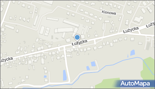 50 km/h, E28, DK6, Łużycka, Sianów 76-004 - Fotoradar stacjonarny 50 km/h