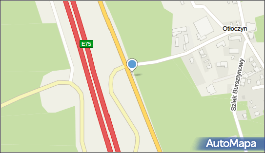 50 km/h, DK91, Ciechocińska, Otłoczyn 87-700 - Fotoradar stacjonarny 50 km/h