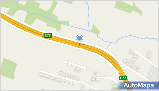 50 km/h, DK7, Krzyszkowice 32-445 - Fotoradar stacjonarny 50 km/h