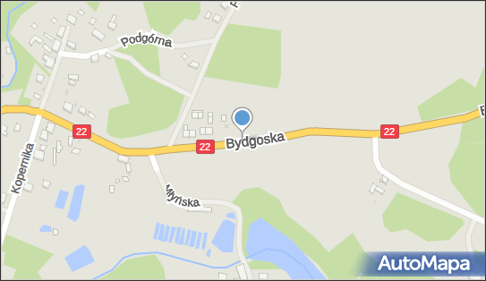 50 km/h, Bydgoska22, Człopa 78-630 - Fotoradar stacjonarny 50 km/h