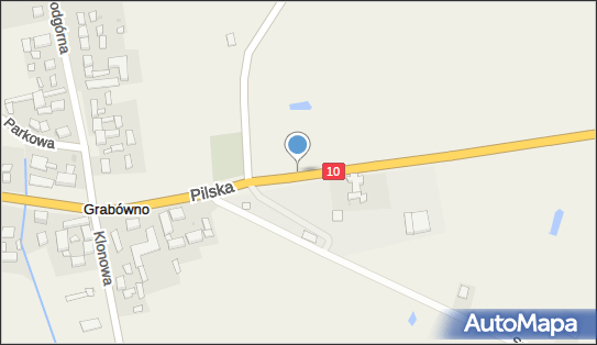 50 km/h, Grabówno 56, Grabówno 89-350 - Fotoradar stacjonarny 50 km/h