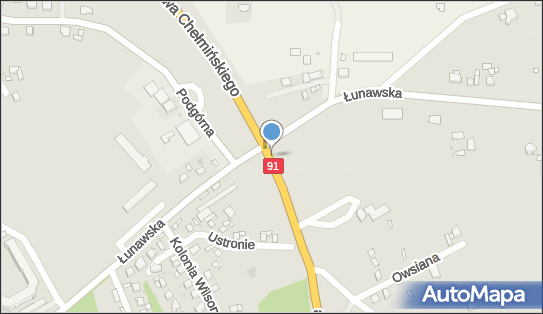 fotoradar 50 km/h, Aleja Prawa Chełmińskiego, Chełmno 86-200 - Fotoradar stacjonarny 50 km/h