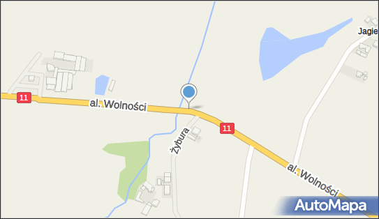 60 km/h, al. Wolności, Witaszyce - Fotoradar stacjonarny 60 km/h