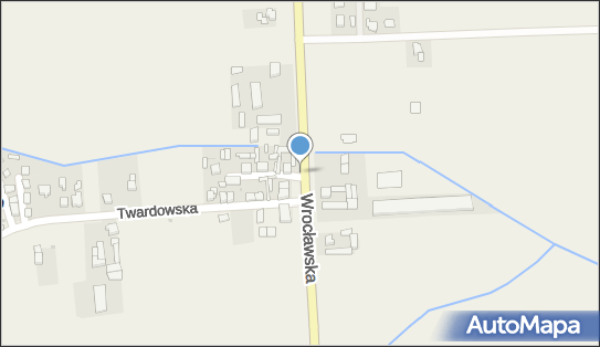 60 km/h, DW309, Wrocławska, Zamysłowo 62-060 - Fotoradar stacjonarny 60 km/h