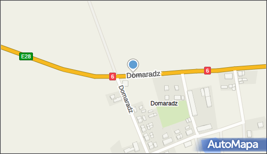50 km/h, E286, Domaradz - Fotoradar stacjonarny 70 km/h