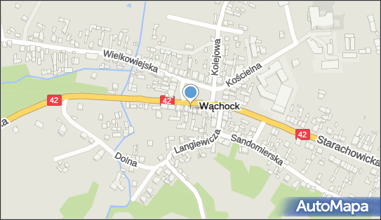 Fryzjer, Plac Majora Ponurego 6, Wąchock
