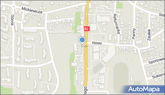 Fryzjer, DK 61 x DW 618, Ignacego Daszyńskiego 28, Pułtusk