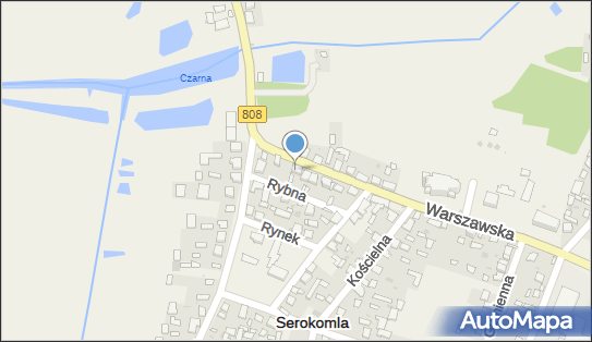 Fryzjer, DW 808, Warszawska, Serokomla